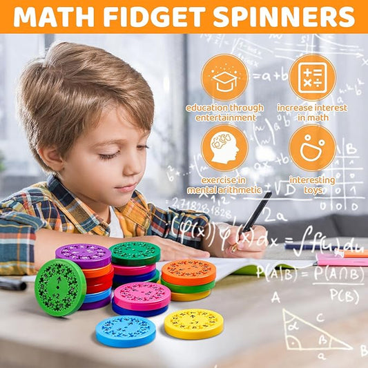 Maths Fidget Spinners (Pack of 2)